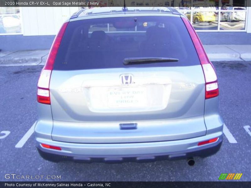 Opal Sage Metallic / Ivory 2010 Honda CR-V EX-L