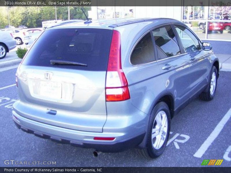 Opal Sage Metallic / Ivory 2010 Honda CR-V EX-L