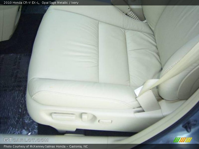 Opal Sage Metallic / Ivory 2010 Honda CR-V EX-L