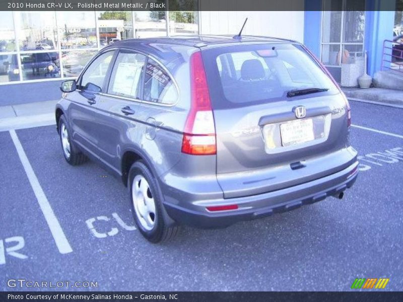 Polished Metal Metallic / Black 2010 Honda CR-V LX