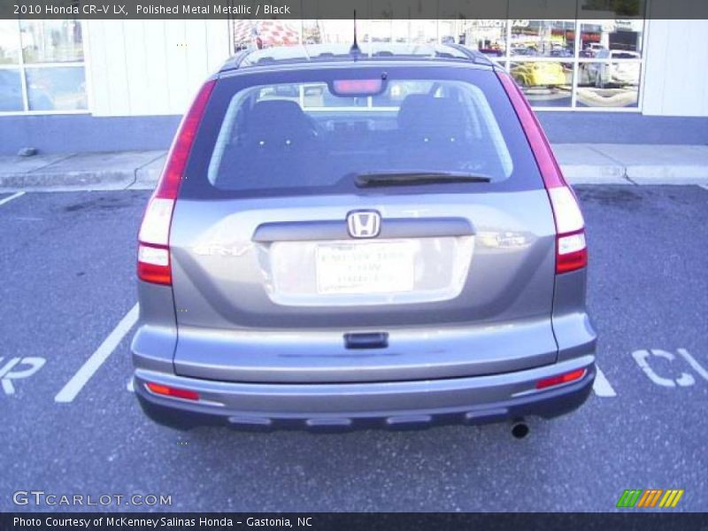 Polished Metal Metallic / Black 2010 Honda CR-V LX