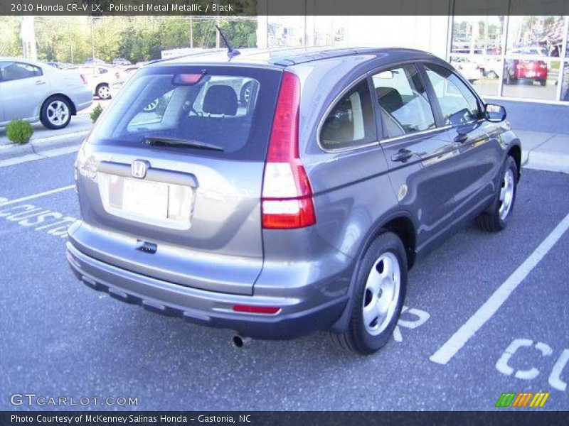 Polished Metal Metallic / Black 2010 Honda CR-V LX