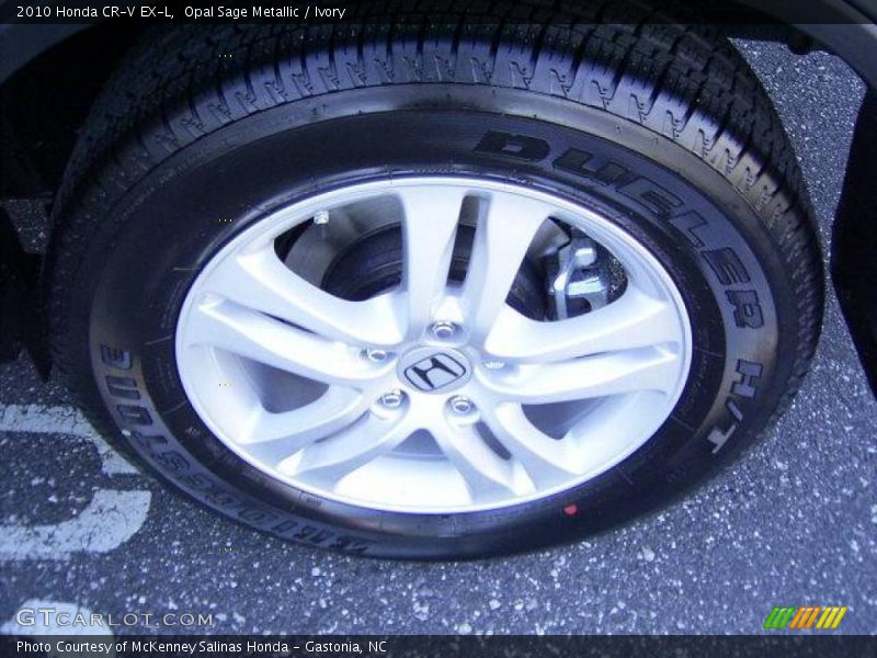 Opal Sage Metallic / Ivory 2010 Honda CR-V EX-L