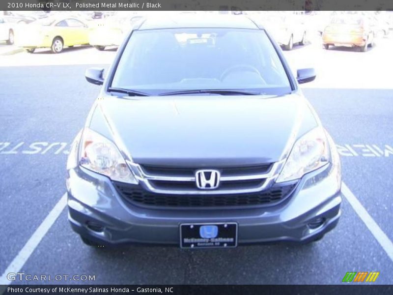 Polished Metal Metallic / Black 2010 Honda CR-V LX