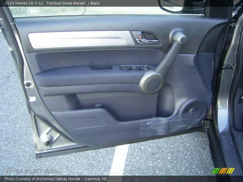 Polished Metal Metallic / Black 2010 Honda CR-V LX