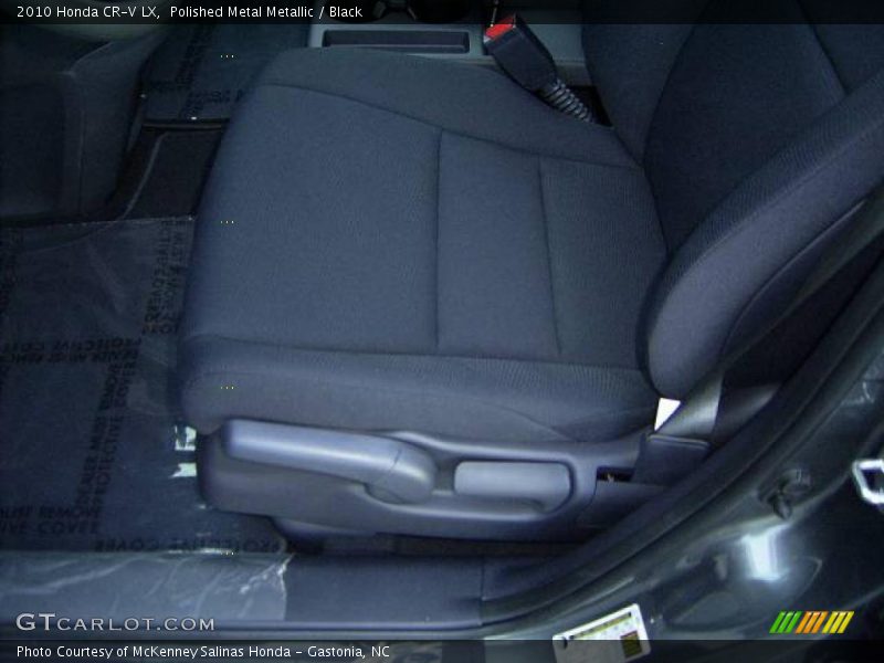 Polished Metal Metallic / Black 2010 Honda CR-V LX