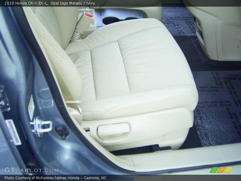 Opal Sage Metallic / Ivory 2010 Honda CR-V EX-L