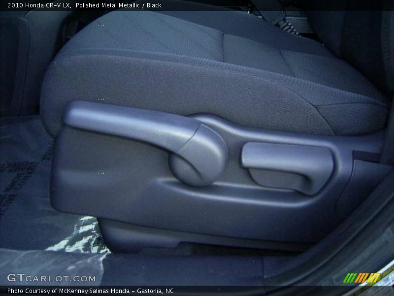Polished Metal Metallic / Black 2010 Honda CR-V LX