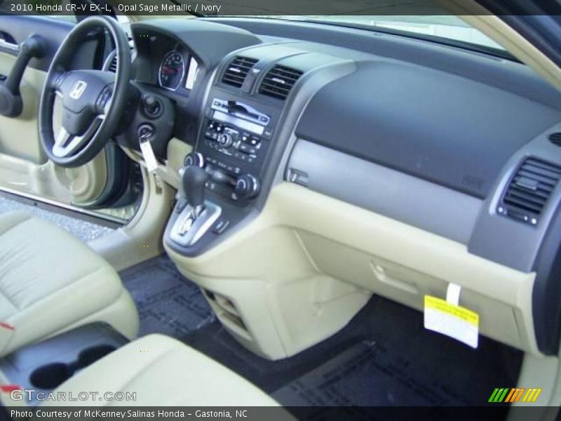 Opal Sage Metallic / Ivory 2010 Honda CR-V EX-L