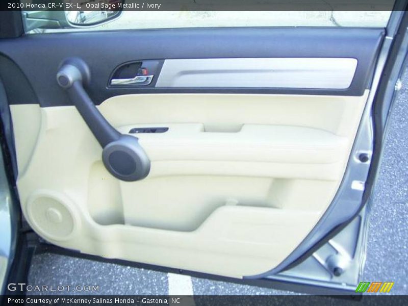 Opal Sage Metallic / Ivory 2010 Honda CR-V EX-L