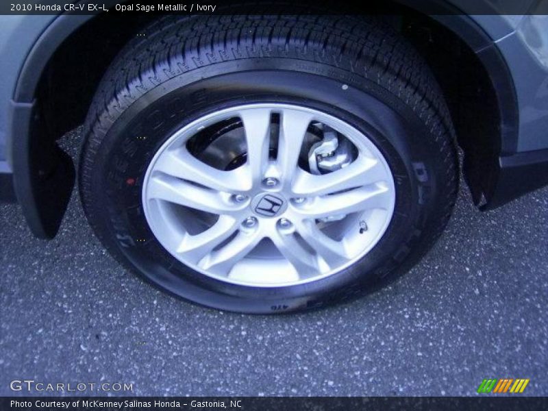 Opal Sage Metallic / Ivory 2010 Honda CR-V EX-L