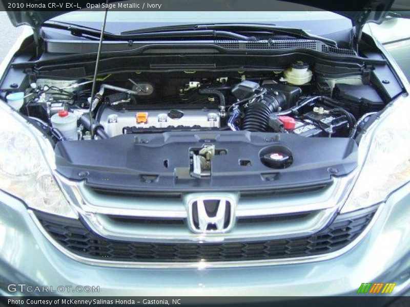 Opal Sage Metallic / Ivory 2010 Honda CR-V EX-L