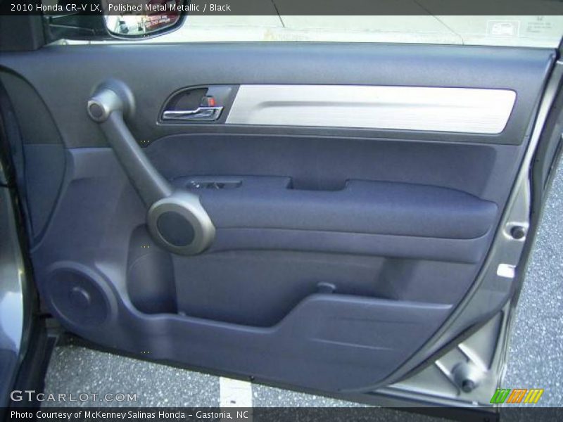 Polished Metal Metallic / Black 2010 Honda CR-V LX