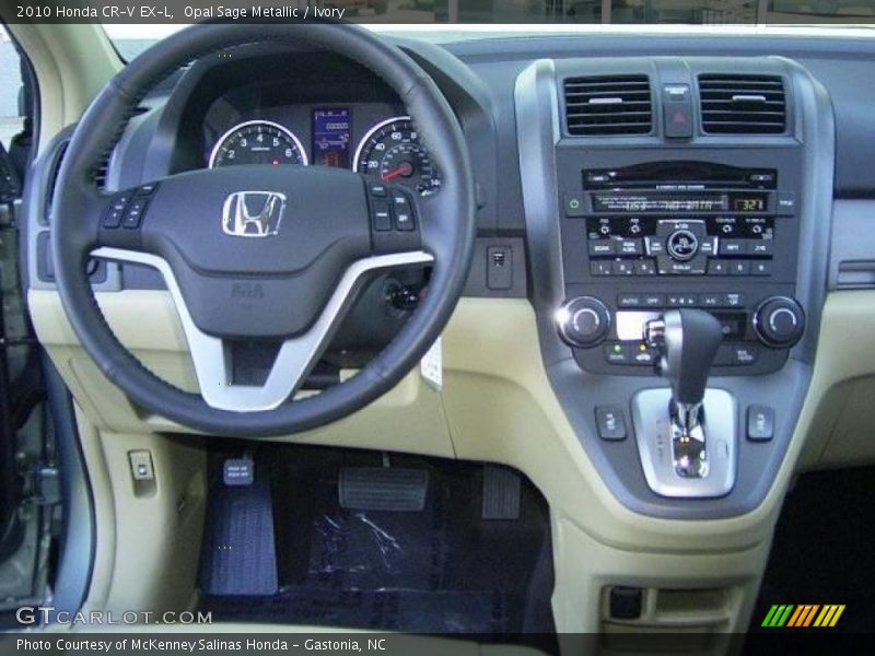Opal Sage Metallic / Ivory 2010 Honda CR-V EX-L