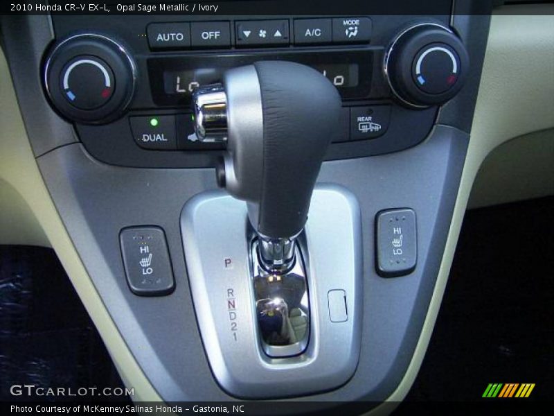 Opal Sage Metallic / Ivory 2010 Honda CR-V EX-L