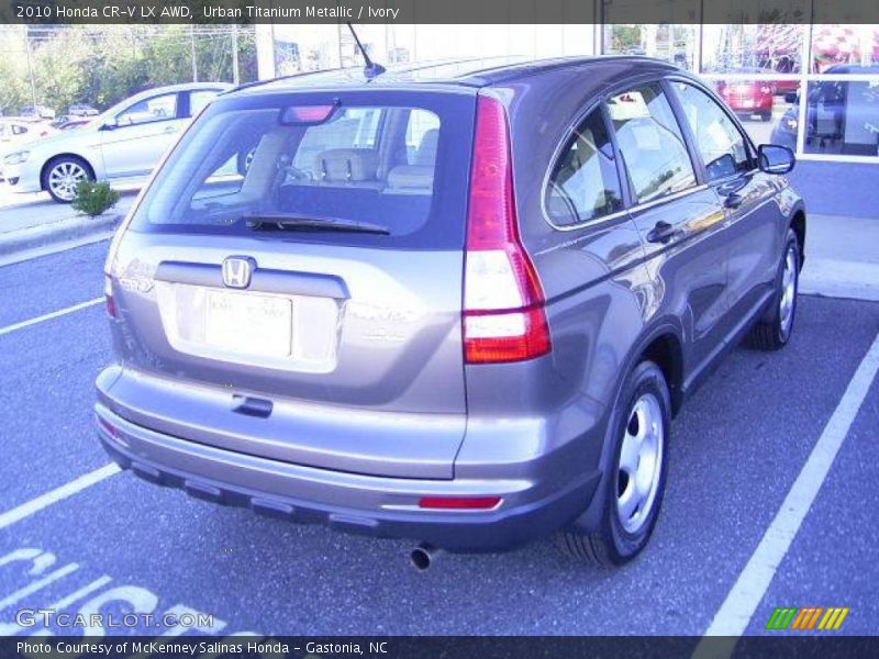 Urban Titanium Metallic / Ivory 2010 Honda CR-V LX AWD