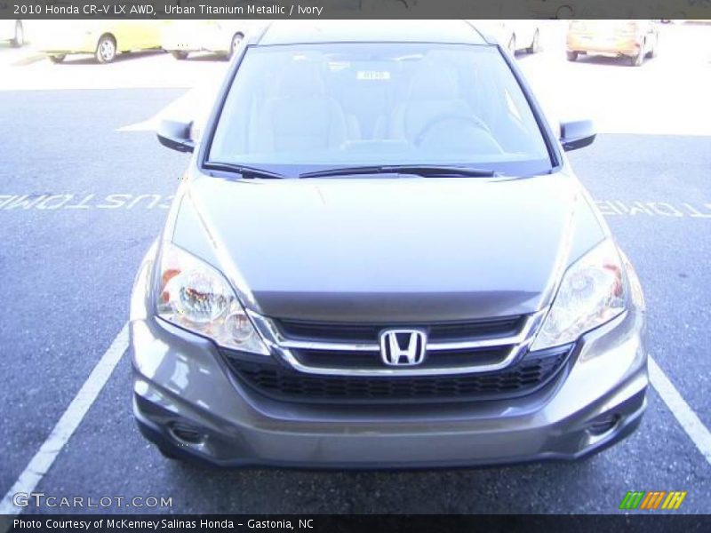 Urban Titanium Metallic / Ivory 2010 Honda CR-V LX AWD
