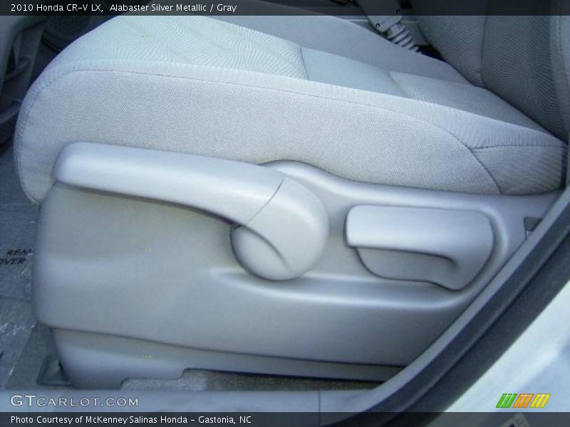 Alabaster Silver Metallic / Gray 2010 Honda CR-V LX