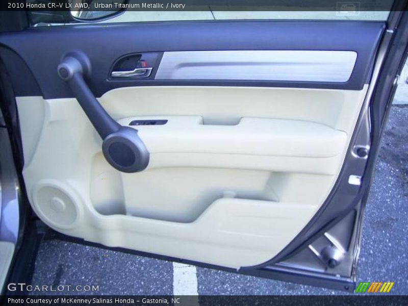 Urban Titanium Metallic / Ivory 2010 Honda CR-V LX AWD