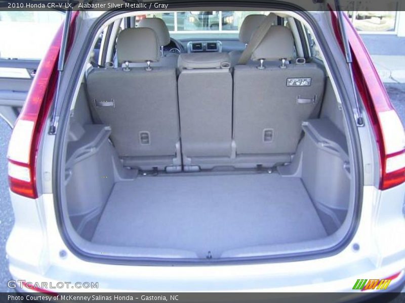 Alabaster Silver Metallic / Gray 2010 Honda CR-V LX