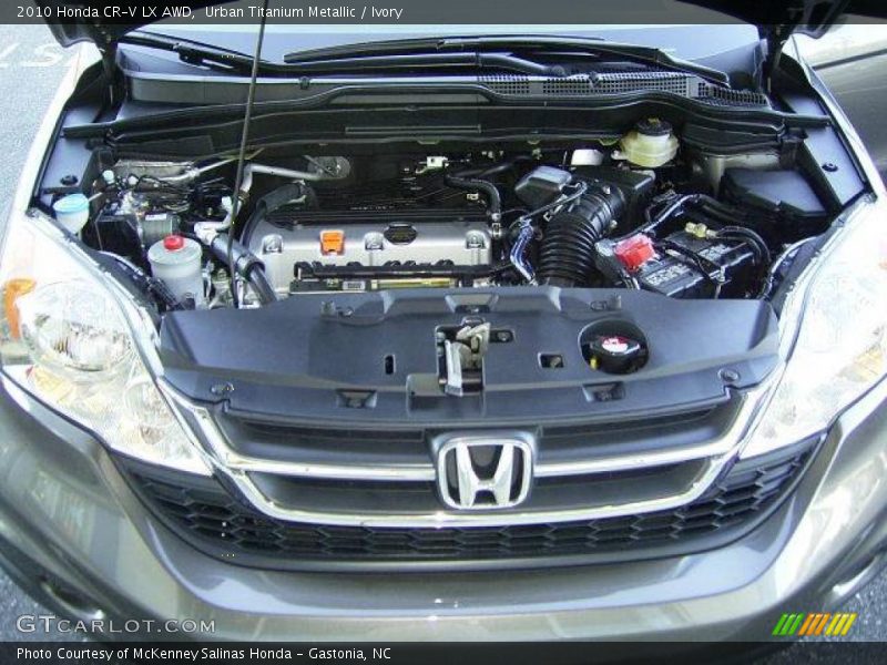 Urban Titanium Metallic / Ivory 2010 Honda CR-V LX AWD