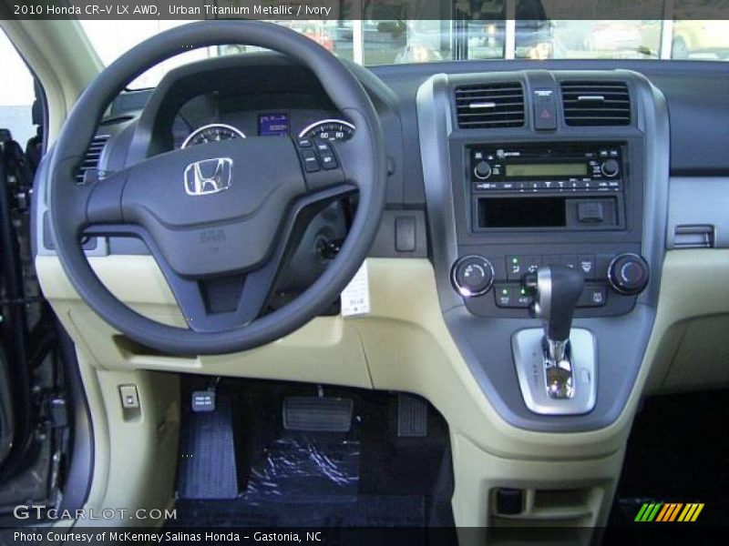 Urban Titanium Metallic / Ivory 2010 Honda CR-V LX AWD