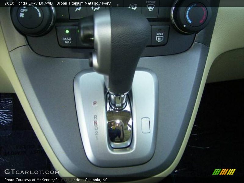 Urban Titanium Metallic / Ivory 2010 Honda CR-V LX AWD