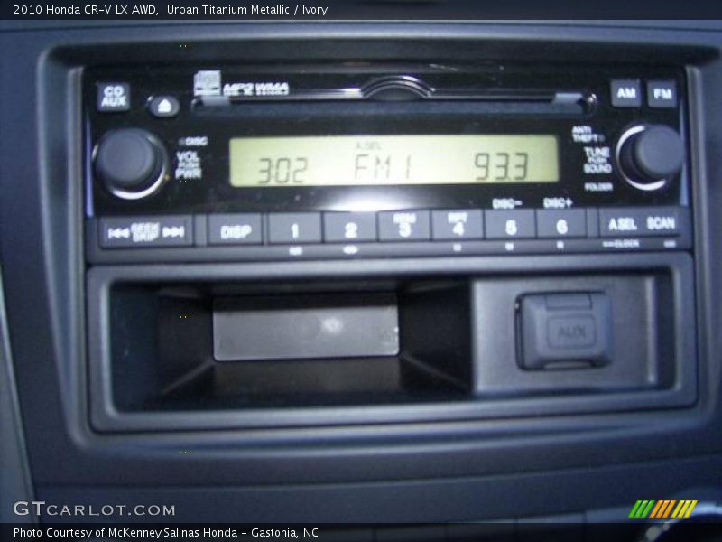 Urban Titanium Metallic / Ivory 2010 Honda CR-V LX AWD