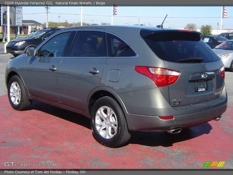 Natural Khaki Metallic / Beige 2008 Hyundai Veracruz GLS