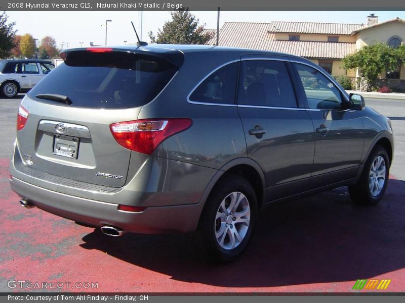 Natural Khaki Metallic / Beige 2008 Hyundai Veracruz GLS