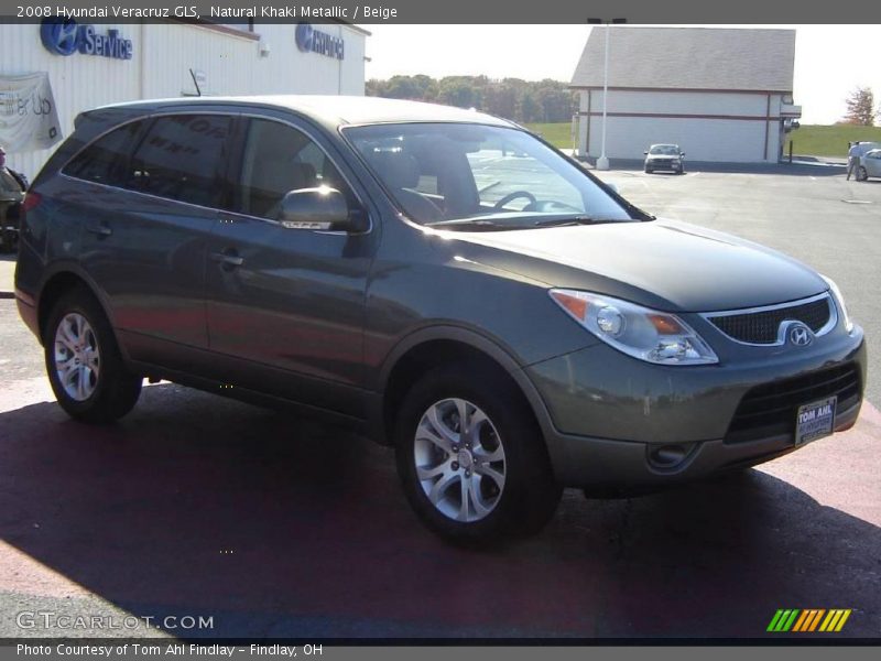 Natural Khaki Metallic / Beige 2008 Hyundai Veracruz GLS