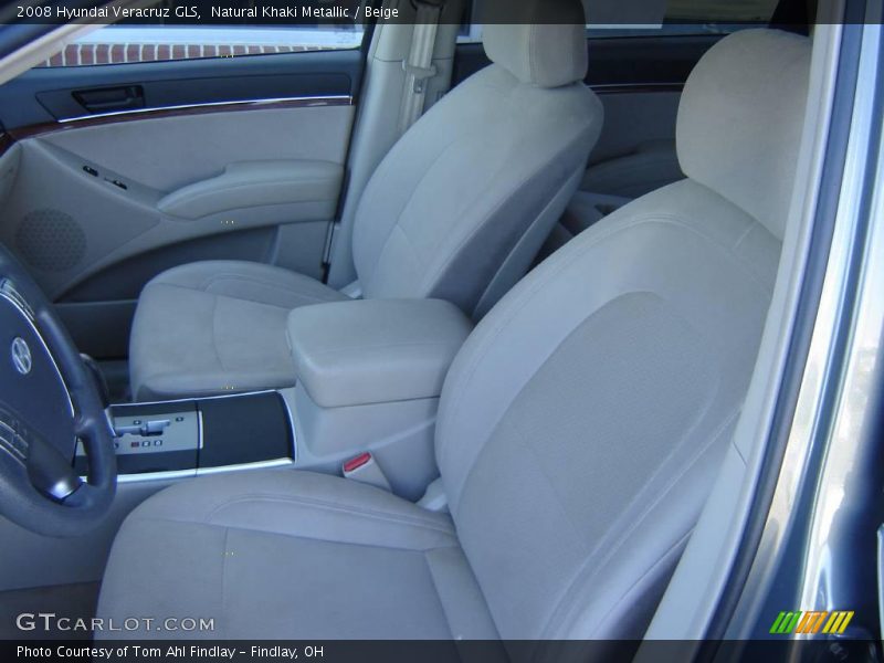 Natural Khaki Metallic / Beige 2008 Hyundai Veracruz GLS