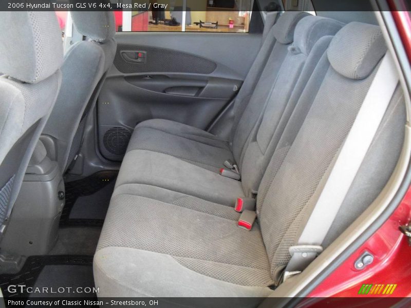Mesa Red / Gray 2006 Hyundai Tucson GLS V6 4x4