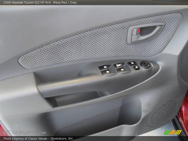 Mesa Red / Gray 2006 Hyundai Tucson GLS V6 4x4