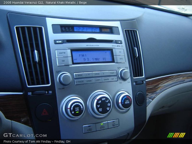 Natural Khaki Metallic / Beige 2008 Hyundai Veracruz GLS