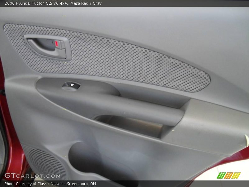 Mesa Red / Gray 2006 Hyundai Tucson GLS V6 4x4
