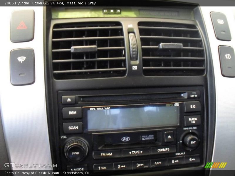 Mesa Red / Gray 2006 Hyundai Tucson GLS V6 4x4
