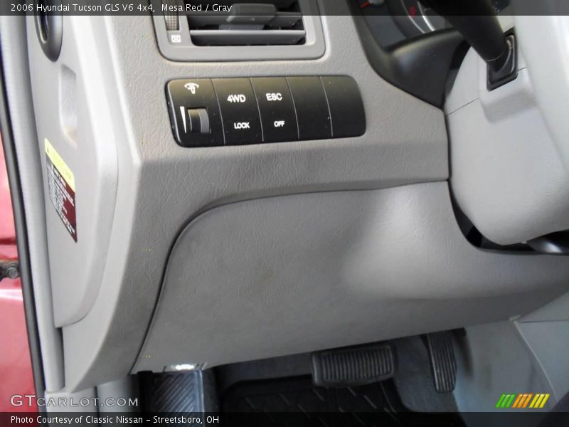 Mesa Red / Gray 2006 Hyundai Tucson GLS V6 4x4