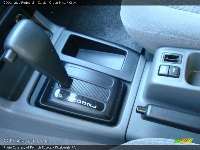 Garden Green Mica / Gray 2001 Isuzu Rodeo LS