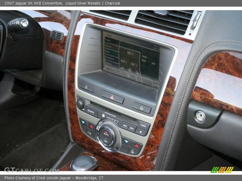 Liquid Silver Metallic / Charcoal 2007 Jaguar XK XK8 Convertible