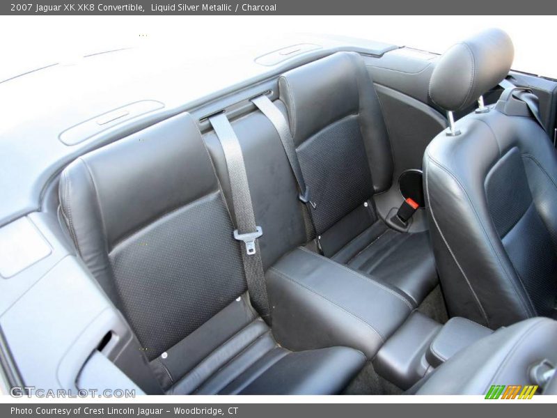 Liquid Silver Metallic / Charcoal 2007 Jaguar XK XK8 Convertible