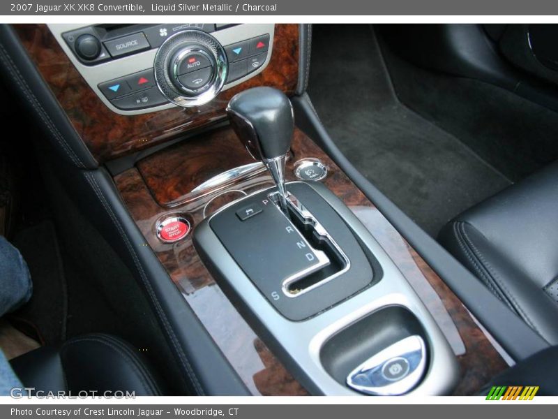Liquid Silver Metallic / Charcoal 2007 Jaguar XK XK8 Convertible