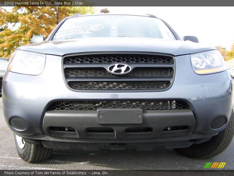 Slate Blue / Gray 2009 Hyundai Santa Fe GLS
