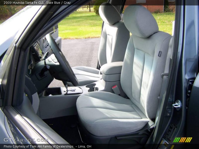 Slate Blue / Gray 2009 Hyundai Santa Fe GLS