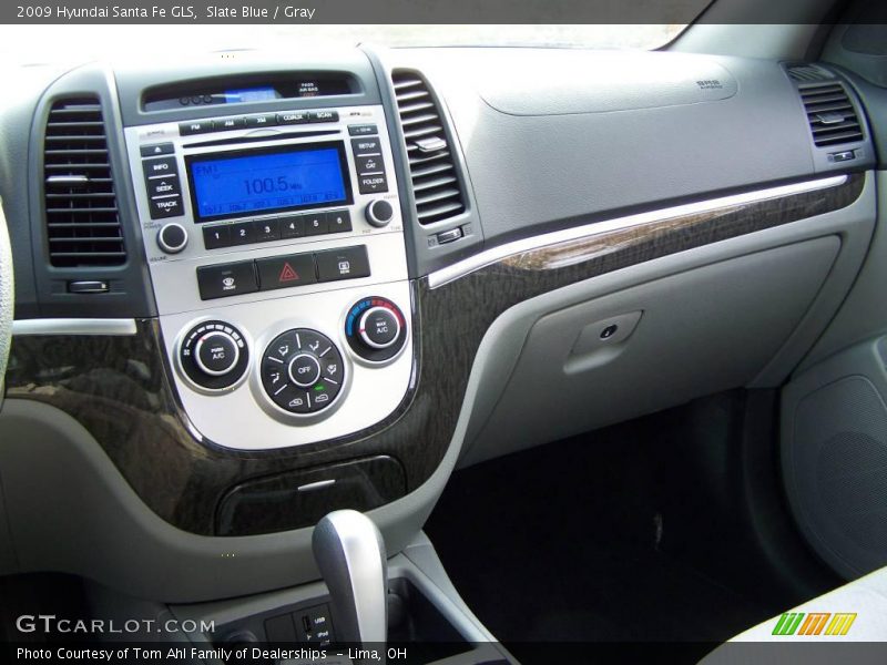 Slate Blue / Gray 2009 Hyundai Santa Fe GLS