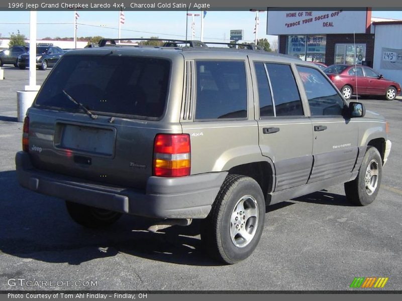 Charcoal Gold Satin / Agate 1996 Jeep Grand Cherokee Laredo 4x4