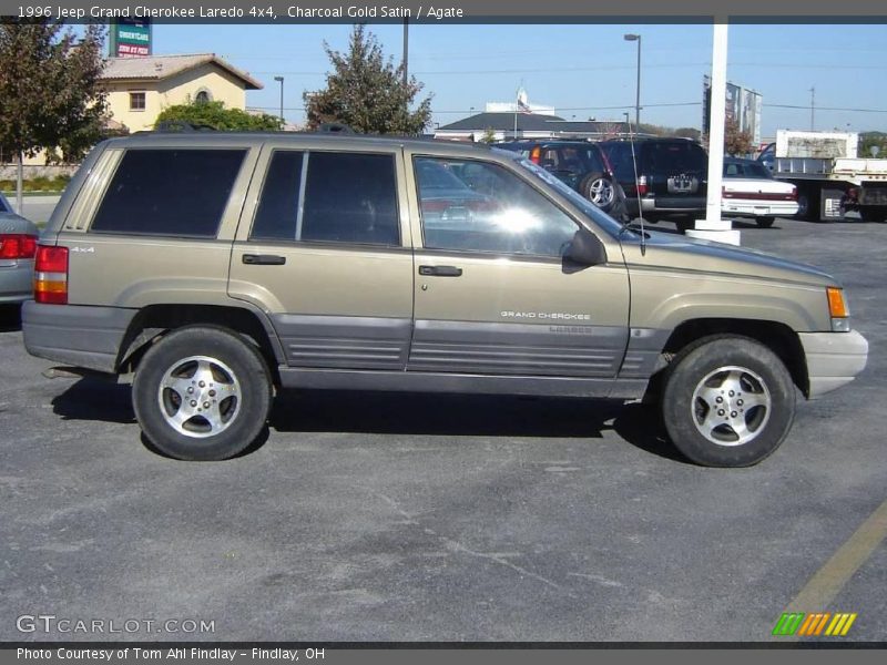 Charcoal Gold Satin / Agate 1996 Jeep Grand Cherokee Laredo 4x4