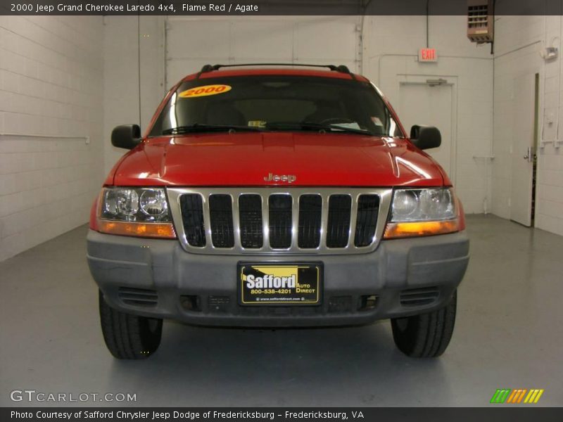 Flame Red / Agate 2000 Jeep Grand Cherokee Laredo 4x4