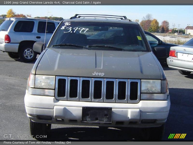 Charcoal Gold Satin / Agate 1996 Jeep Grand Cherokee Laredo 4x4