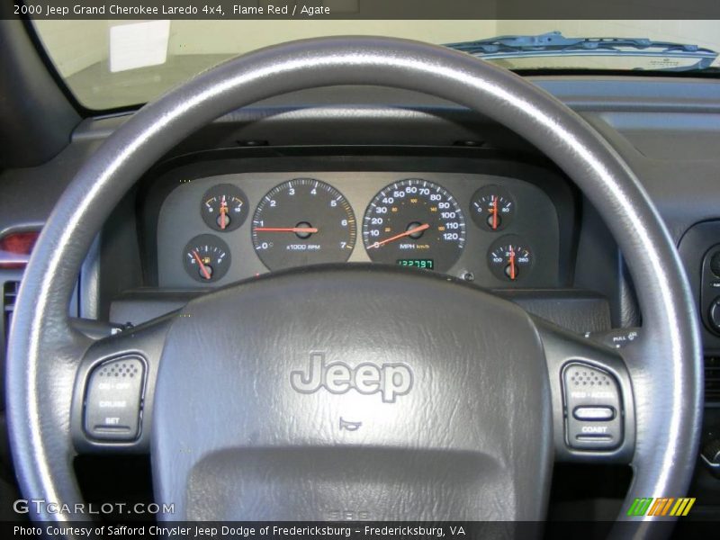 Flame Red / Agate 2000 Jeep Grand Cherokee Laredo 4x4